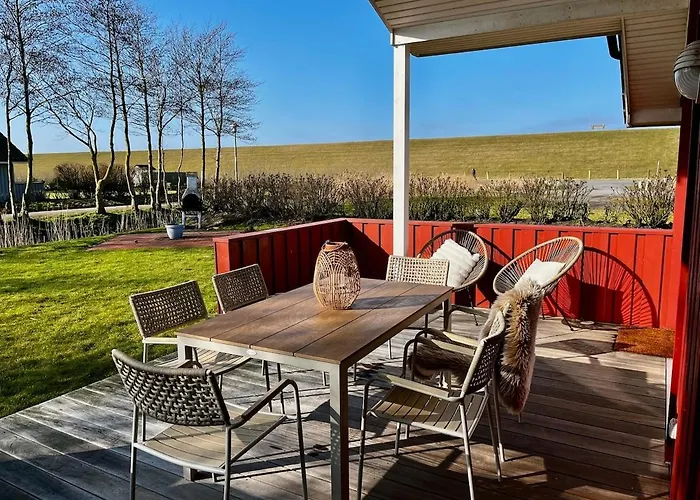 Ferienhaus Hygge Hus - Gemütlichkeit Direkt Am Deich